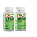 SaltStick Fastchews 60 conteggio elettrolita Zesty Lime Lime 2 Pack (120 Total Tablets)