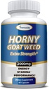 Estratto di erba cornea di capra Extra - Energia, Performance, & Stamina Booster- con Maca, L-Arginina, Tongkat Ali per uomini e donne - 60 capsule