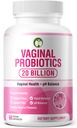 Probiotici vaginali per la salute delle donne 20 miliardi di CFU | PH Balance & Vaginigal Odor Support 60 capsule | Multi Strain Formulato scientificamente miscela probiotica con prebiotici (probiotici vaginali)