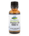 Pure Mountain Botanicals Liquid Vitamina D Gocce - Gocce liquide Kosher D3 non aromatizzate in olio MCT - 5000IU per porzione - 1oz Bottiglia