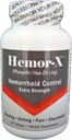 Hemor-X - Un trattamento naturale emorroide, supplemento di resistenza extra per prurito, gonfiore, bruciante Discomfort sollievo. 90 compresse. per uomini e donne.