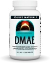 Fonte Naturals DMAE, Dimethylaminoethanol Bitartrate - Supporta Concentrazione Mentale - 200 Tavole