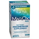 Mag-Ox 400 Magnesio Supplemento, Ossido di Magnesio di grado farmaceutico con 482 mg Per Dose, 60 compresse