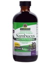 Risponde alla natura Sambucus Black Elder Berry Extract Syrup in Plastic Bottle Alcohol-Free 8-Fluid Ounces | Daily Immune Support | Confezionato con Antiossidanti | Family Friendly | Flue Season Defender