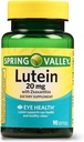 Primavera Valle Lutein con Zeaxanthin Integratore alimentare, 20 mg, 90 Conte