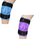 REVIX Ice Pack per il sollievo dal dolore al ginocchio, Rivestimento riutilizzabile del gel per lesioni alle gambe, gonfiore, chirurgia della sostituzione del ginocchio