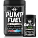 PMD Sports Ultra Pump Insanity carburante - Pre allenamento - Cherry Bombsicle (30 Serve) Sport Omega Cuts Elite Thermogenic Fat Burner (90 Softgels)