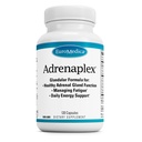 Adrenaplex EuroMedica - Supplemento Funzione Gland surrenale - Integratore di supporto ghiandolare con Vitamine C & B6 - Supporta la funzione surrenale sana - Tenere fuori dalla portata dei bambini - 120 capsule