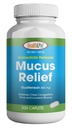 HEALTH LFE Mucus Relief Guaifenesin Caplets 400 mg, rilascio immediato veloce che agisce Aspettante, Thin e Loosens Mucus, Allevia la congestione del petto, tosse, freddo e influenza (Medium, 200 Conte)