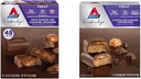 Atkins Endulge Milk Chocolate Caramel Piazze 48 Conte & Chocolate Caramel Mousse Bar 5 Conte Bundle