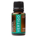 Rilievo Vertigo delle Fusioni della natura, olio di zenzero Rilievo Nausea Miscele di Olio essenziale (15ml) - Rilievo di Malattia di Movimento Veloce, Rilievo di Malattia di Mattina, Rilievo Dizziness, & Vertigo Medicina w / Menta di pepe