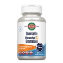 KAL Quercetin Reacta-C Bromelain Integratore di Supporto Immune, Difesa Immune 24 ore con Bioflavonoidi, Vitamina C 1000mg e Quercetin 500mg, Vegan, Gluten Free, Garanzia di 60 giorni, 30 Serv, 60 compresse