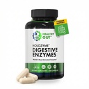 Salute Gut HoloZyme Max Strength Enzimi digestivi | Inulinase, Amyloglucosidase & Invertase per il supporto FODMAP | Protease, Amylase & Lactase per Bloating, Gas & Indigestion Relief | 90 Servings