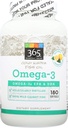 365 da Whole Foods Market, Omega-3 Lemon, 180 Count