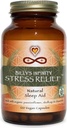 Infinity Stress Relief, Adaptogen Mood Support Supplement con Passion Flower, Skullcap e Camomilla, Organic, Vegan, Non OGM, Fornitura di 40 giorni (120 capsule)