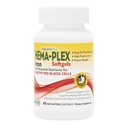 NaturesPlus Hema-Plex Iron - 60 Fast-Acting Softgels - 85 mg Ferro + Vitamina C & Bioflavonoidi per sane cellule di sangue rosso - Vegan, Gluten Free - 20 Serve