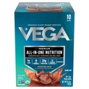 Vega Organic All-in-One Vegan Protein Powder, Cioccolato - Superfood Ingredienti, Vitamine per Supporto Immunità, Keto Friendly, Pea Protein per Donne & Uomini, 14,7 oz (Packaging May Vary)