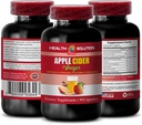 Prodotti per i capelli dell'aceto del sidro di mele - Aceto di sidro di mele Complesso avanzato con kelp, spirulina, lecitina - Lecitina kelp b6, Klamath Blue Green Algae, supplemento di sostegno della digestione - 1 bottiglia 90 Caps