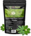 Go Nutra Goldenseal Root estratto polvere d'oro puro Potent 10:1 Goldenseal Extract 4oz. Integratore di erbe Golden Seal Roo