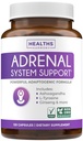 Supporto surrenale & Cortisol Manager (non OGM) Potente salute surrenale con L-Tyrosine & Ashwagandha - Mantenere bilanciato livelli di cortisolo & Stress sollievo - Fatigue Supplement - 120 capsule