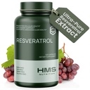 Resveratrolo 1400mg 120 capsule ad alta potenza Trans-Resveratrolo con potenti antiossidanti Acai Grapeseed tè verde Supporta la salute cellulare e cardiovascolare Anti-invecchiamento