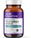 Nuovo Capitolo Vegan Prenatal DHA, EPA e DPA Supplemento - Prenatale Vegan Omega-3 Complesso per lo sviluppo sano del cervello e degli occhi durante la gravidanza - 30 Softgels
