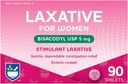 Rite Aid Stimolant Tablet lassativi, Bisacodyl USP, 5 mg - 90 Count | Rilievo di costipazione | Coated for Easy Swallowing